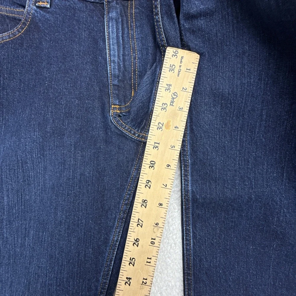 Carhartt BD5119-M Relaxed Fit 5-Pocket Jeans Mens 29x32 Dark Wash Blue Denim NWT